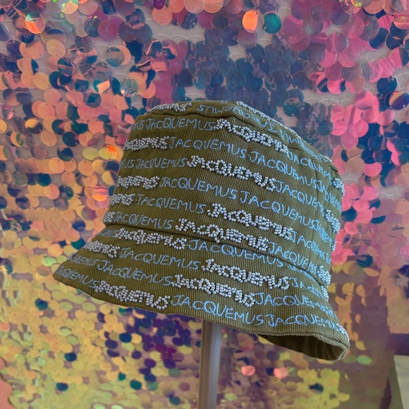 Jacquemus Khaki Le Bob Bucket Hat - Picture 1 of 8